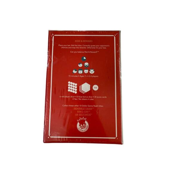 Risk And Reward Board Game Night Sealed - Picture 2 of 3